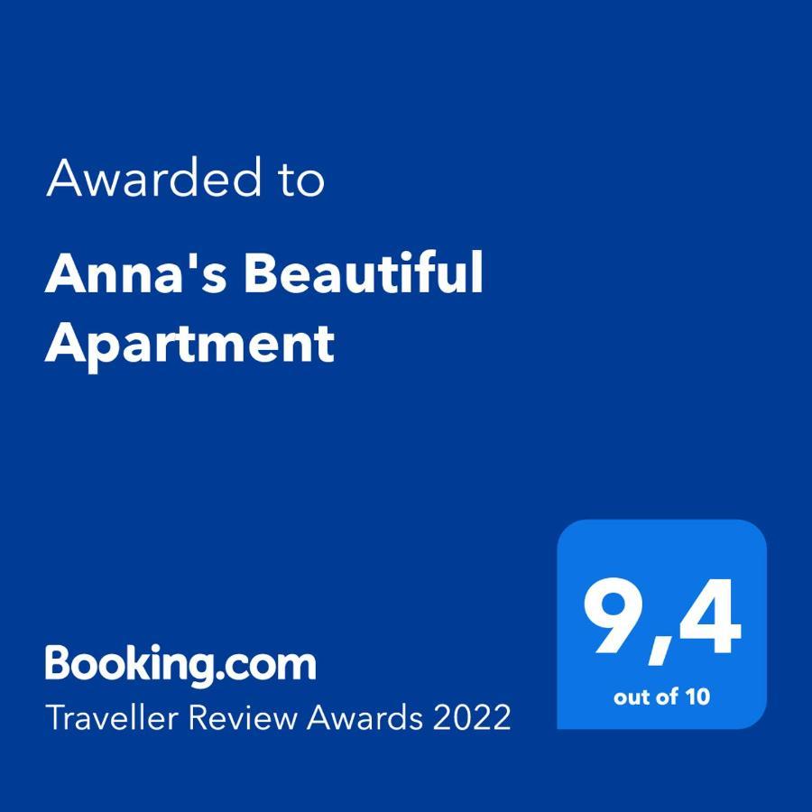 Anna'S Beautiful Apartment Hriszí Aktí Haniá Kültér fotó