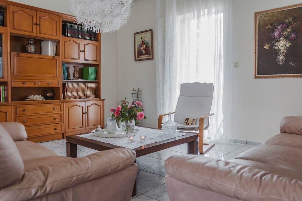 Anna'S Beautiful Apartment Hriszí Aktí Haniá Kültér fotó